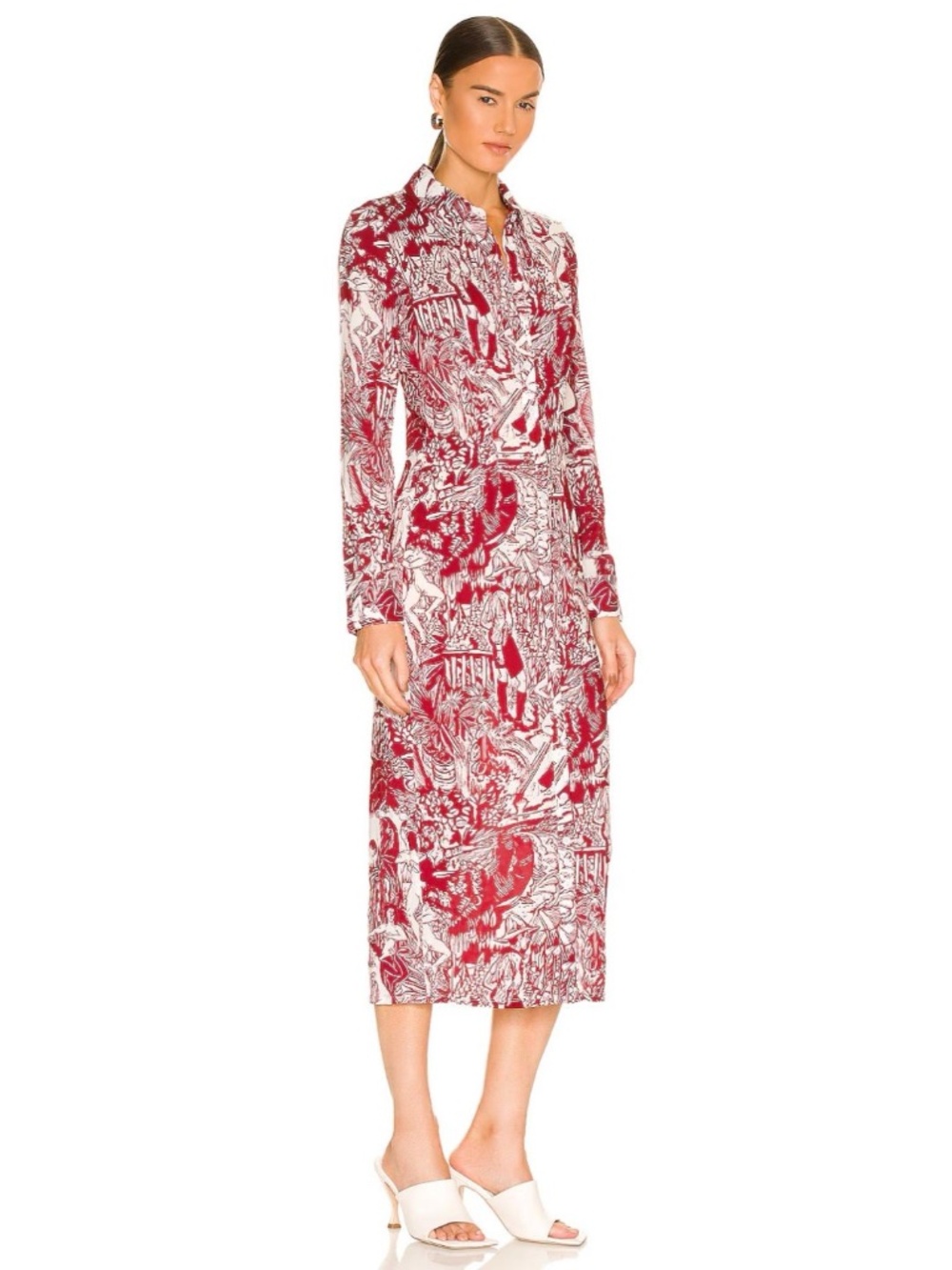 L'Academie Mia Midi Dress - Picture 2 of 10